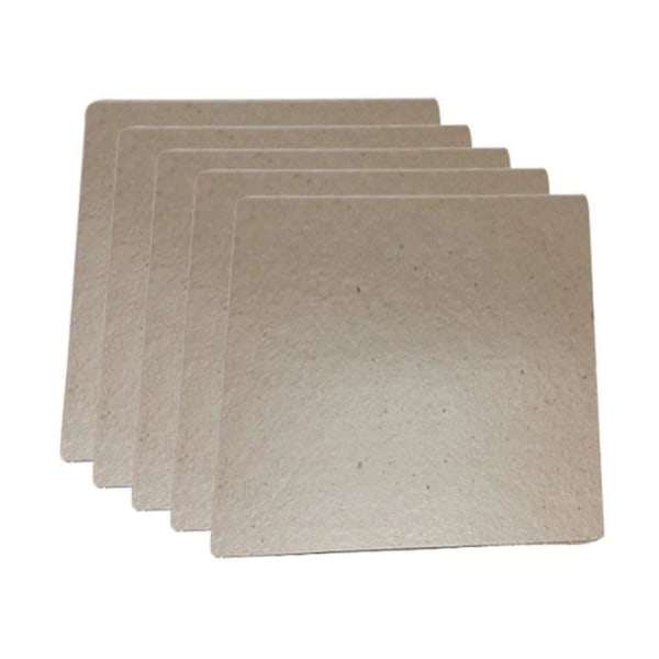 5 stk Glimmerplader Plader Universal 120x130mm Mikrobølgeovn Erstatningsdel til Midea