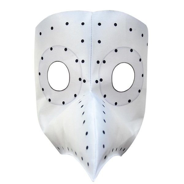 Plague Doctor Cosplay-antrekk for barn med sylinderhatt, maske og hansker til Halloween - Svart 7-8 Years