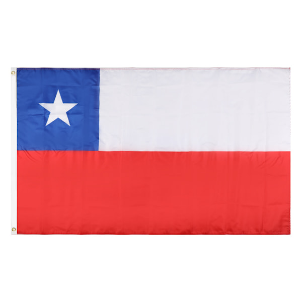 90*150cm Chilensk flag 3*5ft polyester flag