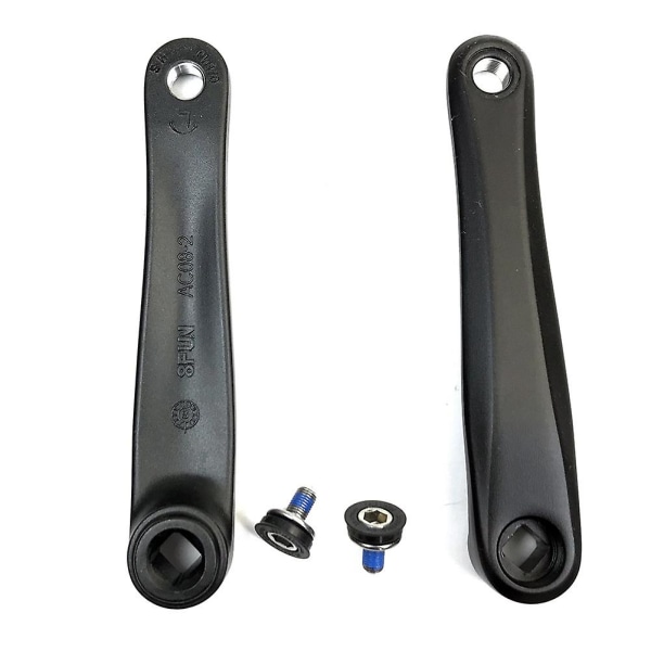 Compatible With Crank Left/right Crankset Electric Bicycle Crank Arm Bbs01 Bbs02 Ebike Crank Compatible With 8fun Mid Drive KL Black