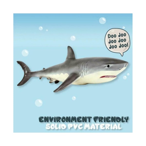 Papo Great White Shark Figuuri - Realistinen leikkihahmo