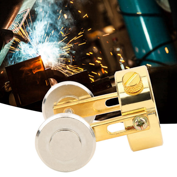 P80 Plasma Cutter Torch Roller Guide Metalhjul med 2 skruer til Torch Compass