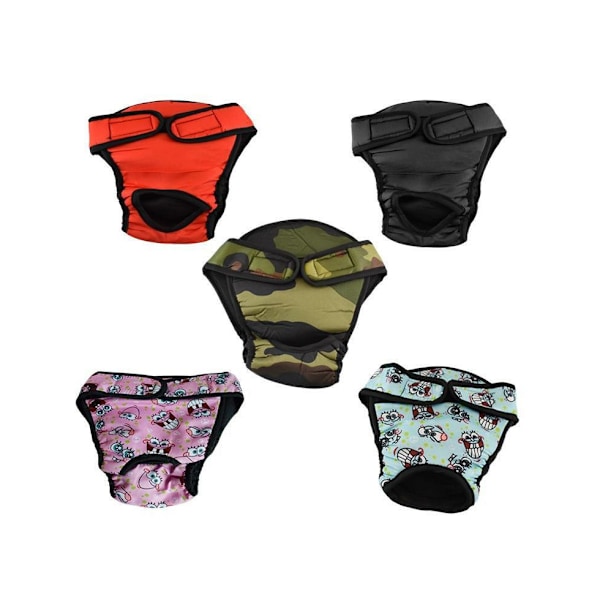 Vaskbar Hundefigur Hundefigur Katteble Hundefigur Fysiologiske Bukser Truser Underbukser Pink S