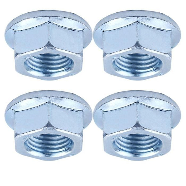 4 x Svinghjulsmøtrikker Kompatibel med Honda GX200 GX160 GX140 5,5 HK 6,5 HK Motor Erstatning 90201-878-003