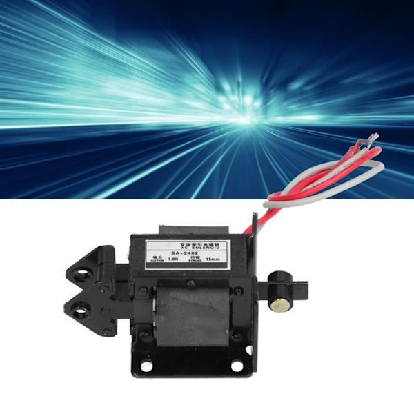 HURRISE AC-solenoidi sähkömagneetti BERM AC-solenoidi sähkömagneetti veto-työntö-sähkömagneetti AC220V SA-2402 -h