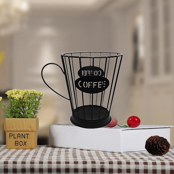 Kaffepodshållare Kaffe Kapselkorg Köksbänkshållare För Espresso Kapslar (liten) -bl