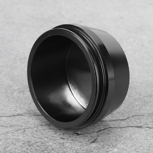 4 stk. 56 mm/2,2 tommer Universal Hjul Fælg Center Cap Hub Cover Aluminium Modificeret Del (Sort)