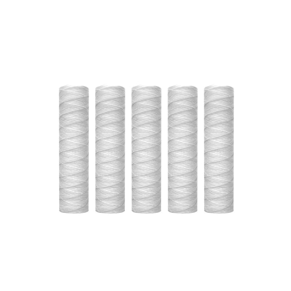 10 Mikron 10 Tommer x 2,5 Tommer Trådsnodd Sediment Vannfilterpatron Helhus Sedimentfiltrering, Universell