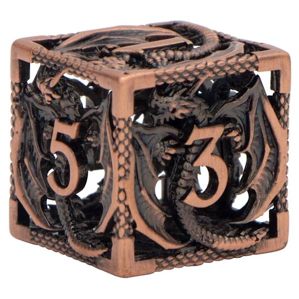 7kpl Mini Hollow Metal Set Hollow Out Polyhedral Set Role Pl