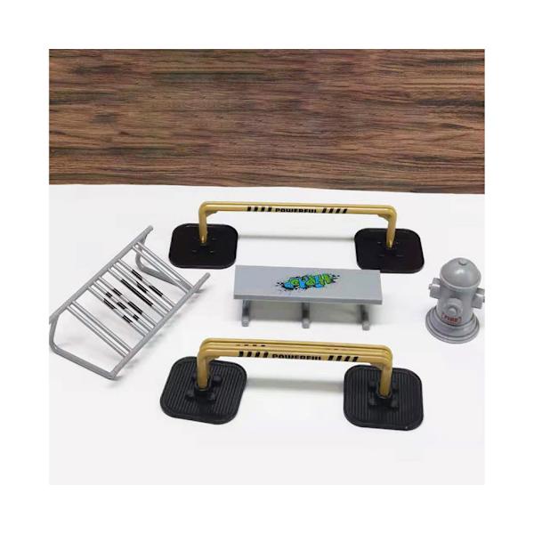 10 Stk Skateboard Gribebræt Forhindringer Gadebarrierer