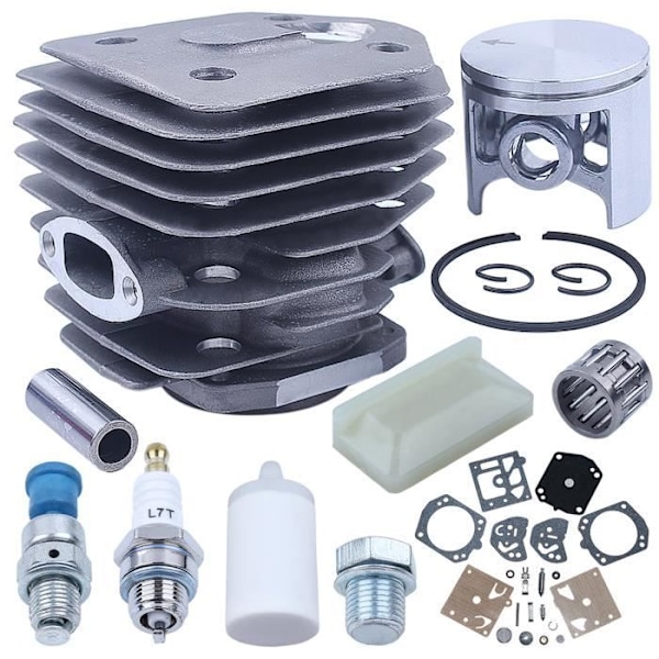 KT Cylinder Kolv Förgasare Reparation Kompatibel Med Husqvarna 254 154 XP 254XP Del 45mm