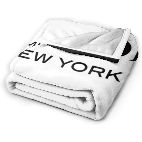 Gossip Girl Sign Plyschfilt Mjuk Flanell Fleece Varma Filt Kompatibel Med Soffa, Säng, Stol, Kontor, Resa, Camping - R231 -ES 60x50in 150x125cm