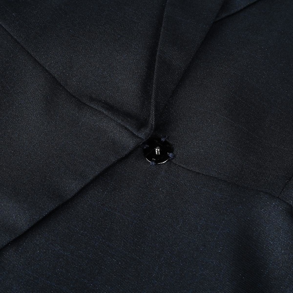 Yynuda Dame 2-delt Office Lady Slim Fit Business Suit (blazer + bukser) Dark Blue M