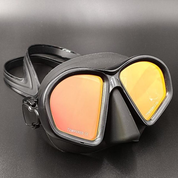 2023 Ny speillinse dykkermaske Profesjonell dykkermasker Snorkelsett Antiduggbriller Briller Svømming Fiskebassengutstyr Changzhao Black4