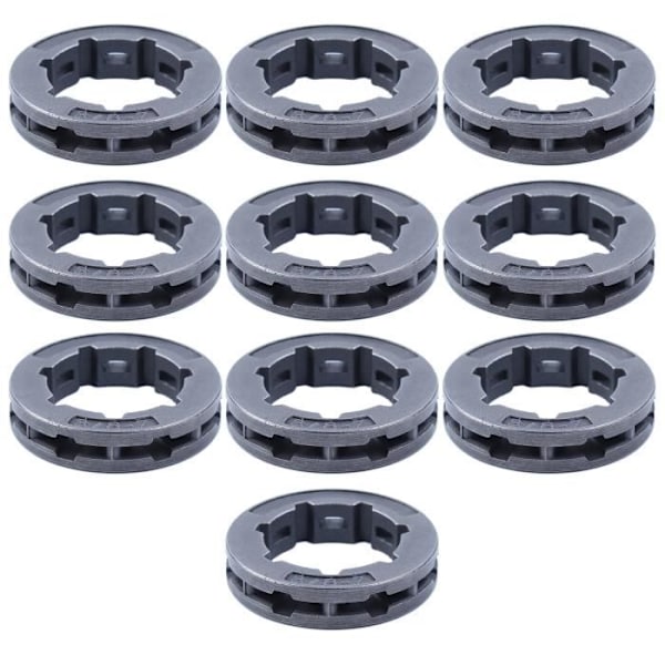 10 stk 3/8\" 7T tannhjulskant MST 22mm Kompatibel med STIHL 066 064 046 MS 660 650 661 460 461