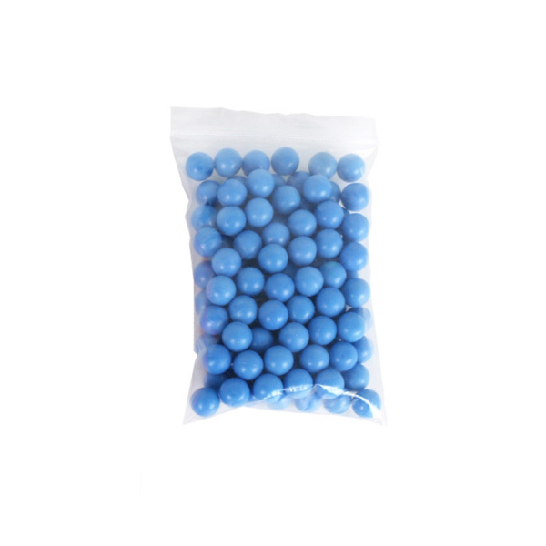 100 stk 15mm Solide Tellinger for Matematikk - Blå