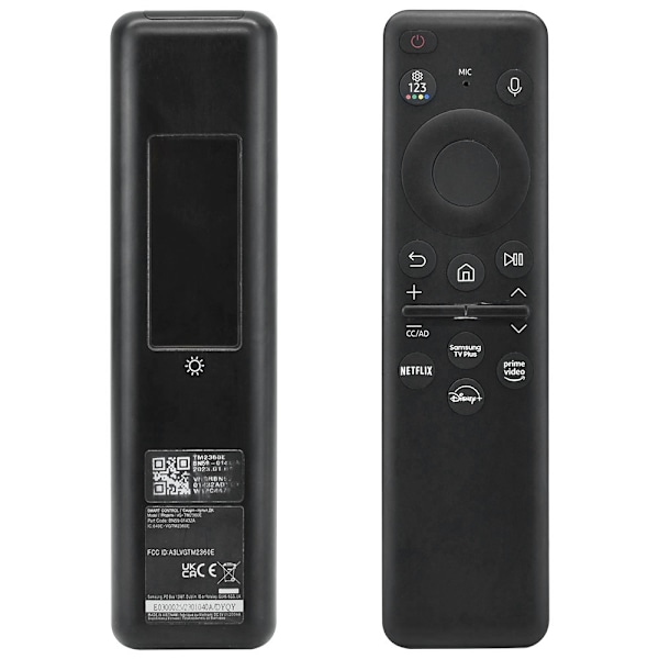 BN59-01432A TM2360E Stemmestyret Solcelle Genopladelig Fjernbetjening Til 2023 Samsung TV LS03C Q60C Q70C Q80C N800C QN900C S95C