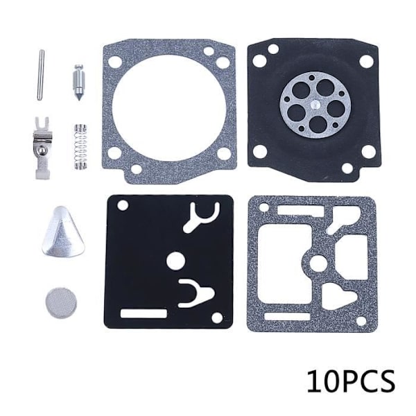 10x Forgaser Carb Kit Kompatibel med Zama RB-31 Stihl 044 MS360, 034 Super, 036 Pro