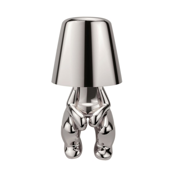 Thinker - Lamp Collection Creative Little Golden Man Stuebordlys Hjemmedekorasjonsgave Mr-WHEN