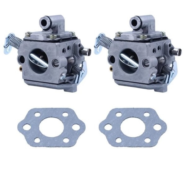 2 Forgassere med pakninger Kompatibel med STIHL MS170 MS180 017 018 Motorsag OEM# Zama C1Q-S57B Erstatt Nye Deler Hg