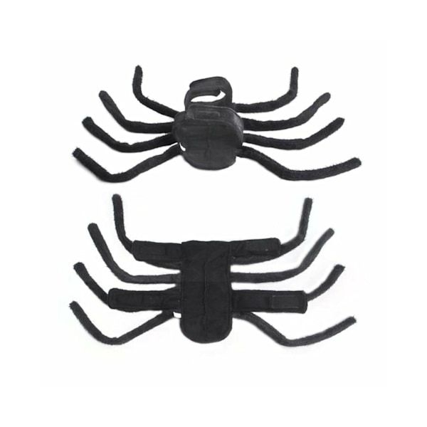 Husdjursdräkt Spindel för Halloween, Stor, för Hundar, Katter och Små Husdjur, Storlek L