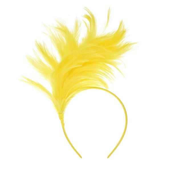 Mode Mardi Gras Hårband Enkelt Cosplay Hårband Multifunktionellt Festival Hårband För Kvinnor Yellow