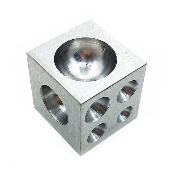 Stål Dapping Doming Blokk Smykkeproduksjon Stål Dapping Cube Doming Punch
