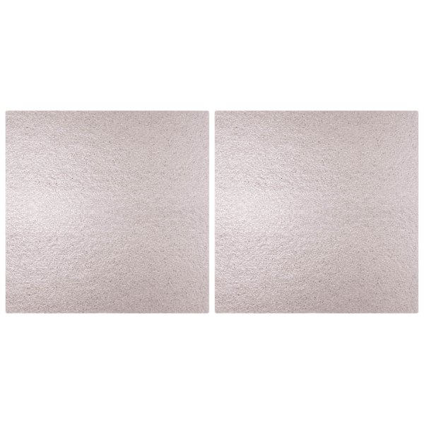 2 stk. 13 x 13 cm Mikrobølgeovn Reparationsdel Glimmerplader