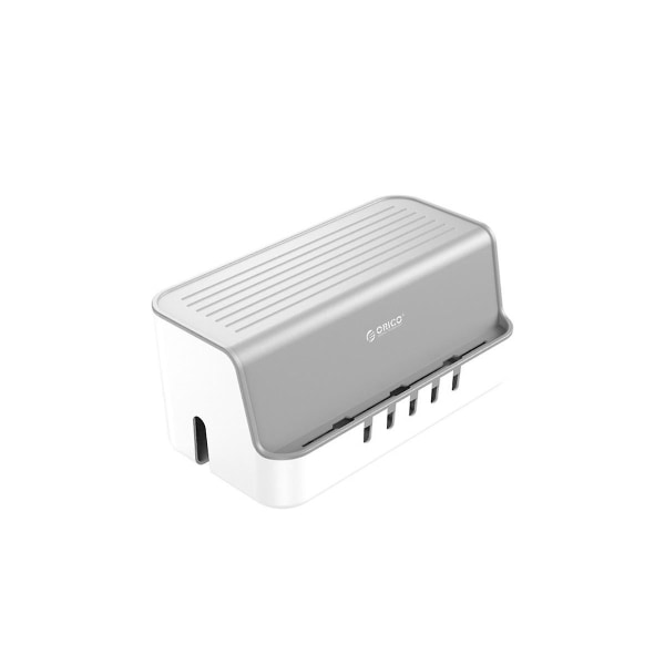 Kätevä virtajohtojen säilytyslaatikko virtapankille ja USB-laturille