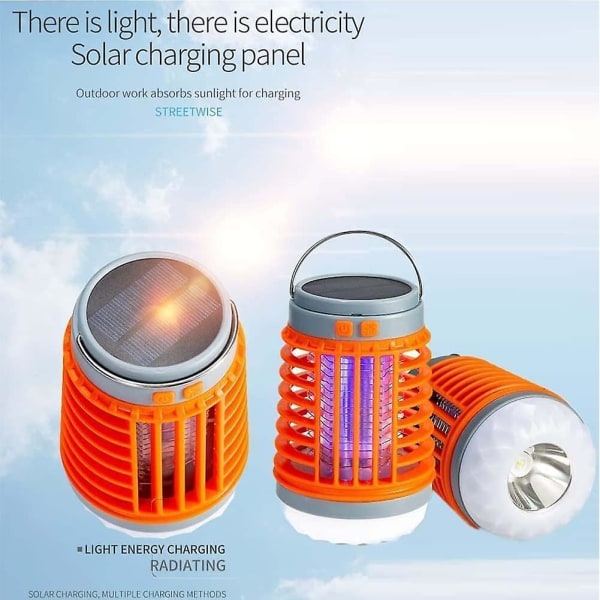 2023 Ny Electrizap Tar Bort Myggor, Buzz Blast Pro, Buzz Blast Pro Myggfälla För Utomhus Och Inomhus Orange