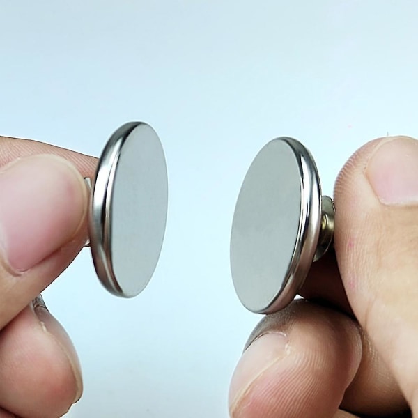 8 st Duschdraperi Magnetiska Vikter Med Bakre Fäste, Lätt Att Fästa