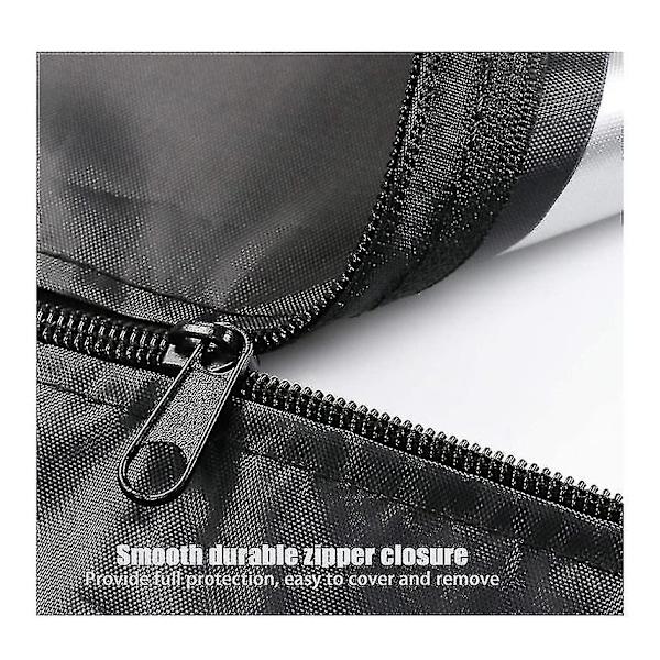 Vedenpitävä juoksumaton cover, cover yhteensopiva ulko- ja sisäharjoituskoneen kanssa -HG 200*95*110 cm Black