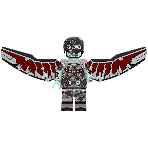 Zombie-versio Avengers Super British Iron Man Falcon Dr.