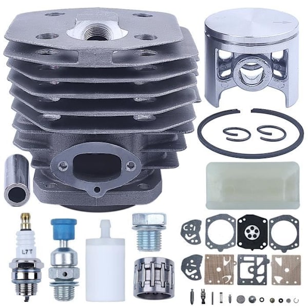 KT Cylinder Kolv Förgasare Reparation Kompatibel Med Husqvarna 254 154 XP 254XP Del 45mm