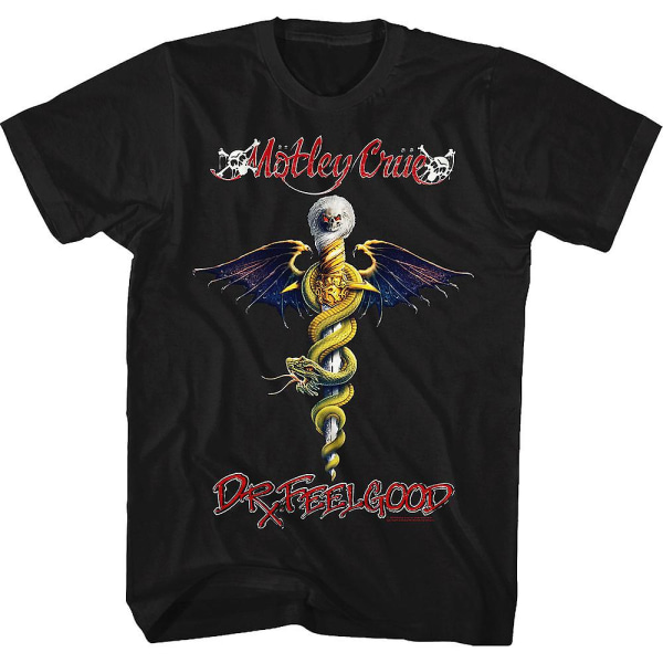Dr. Feelgood albumin cover Motley Crue T-Shirt ESTONE XXL