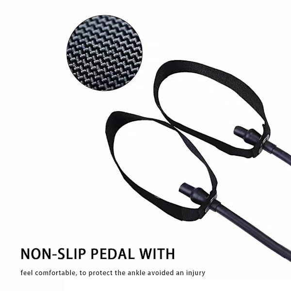 Kuntosaliharjoittelu Jooga Fitness Monitoiminen Kannettava Pilates-sauva Vetoharjoitteluväline -ES White