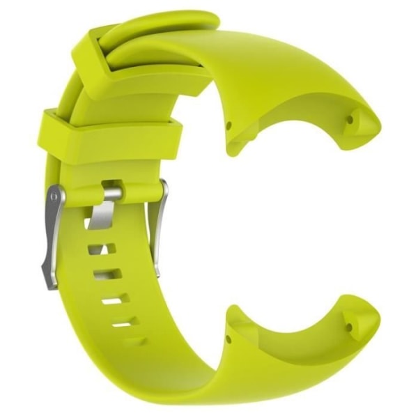 Mode silikonrem med verktyg för Suunto Core Sports Watch（Ljusgrön）