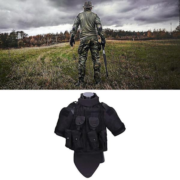 Taktisk Väst för Utomhus Vikt Bärning Airsoft för Män Svart