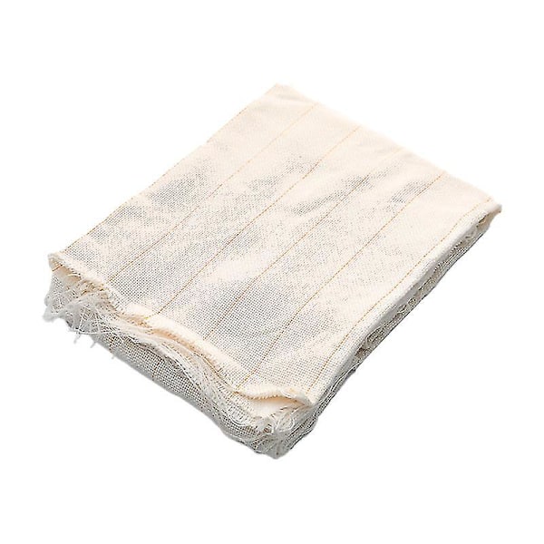 2,1x1 meter Munkstoff for Tuftearbeid med Markerte Linjer, Vevd for Klær og DIY-Prosjekter