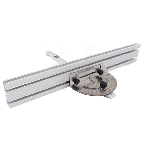 Bordsave Miter Gauge System Høj Beveling Nøjagtighed Låsemekanisme Aluminiumlegering Præcis Miter Gauge og Hegn