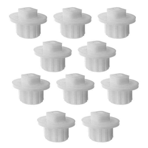 10 st/lot Köttkvarnsdelar plast för A861203, 86.1203, 9999990040,420306564070, 996500043314 White