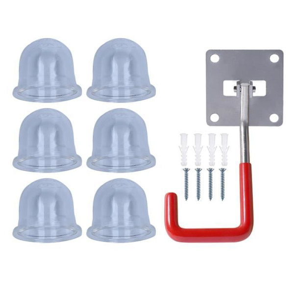 Primer Bulb Hanger Väggkrok Kompatibel Med Echo gt2000 gt200 gt1100 srm210 srm2100 Kantklippare