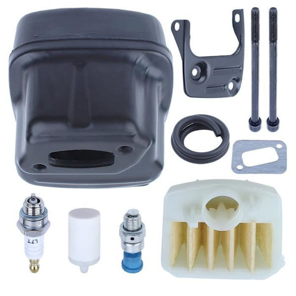 Luftfilter Kompatibel Med Husqvarna 340 345 350 353 346xp Fr Udstødningsdæmper