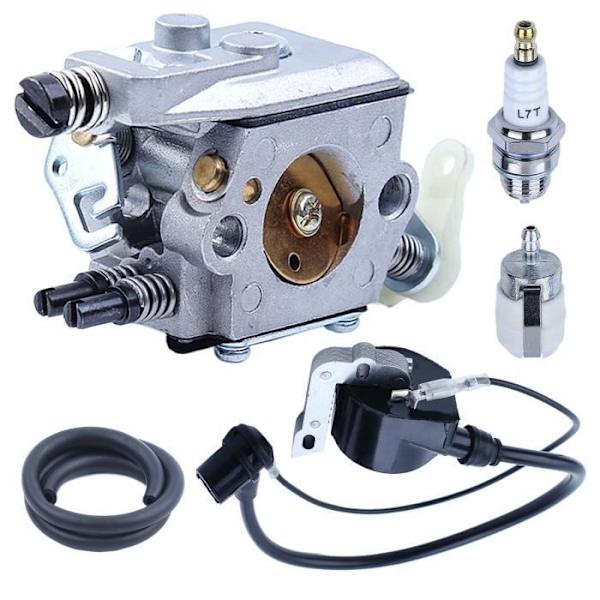 Kaasutin sytytyskelan sarjalla Sopii Husqvarna 50 51 55 Rancher moottorisahaan Rancher WT-170-1 WT-170 503281504 Carb