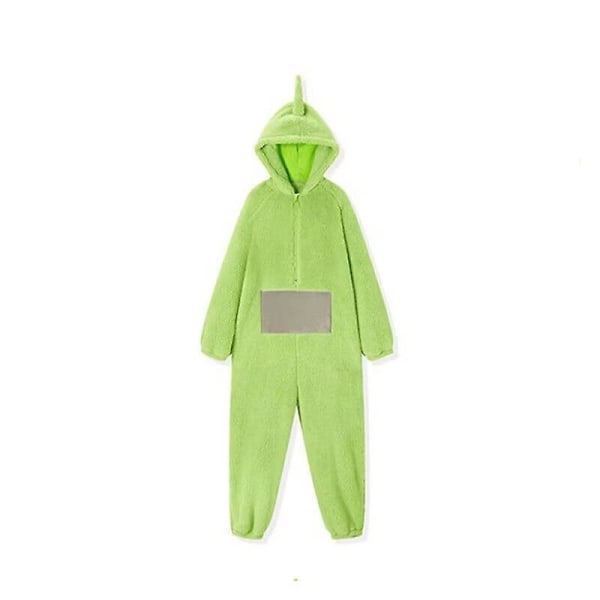 Anime Teletapit Costume Adult Christmas Pyjama Pyjama Sleepwear Jumpsuit Es Green M