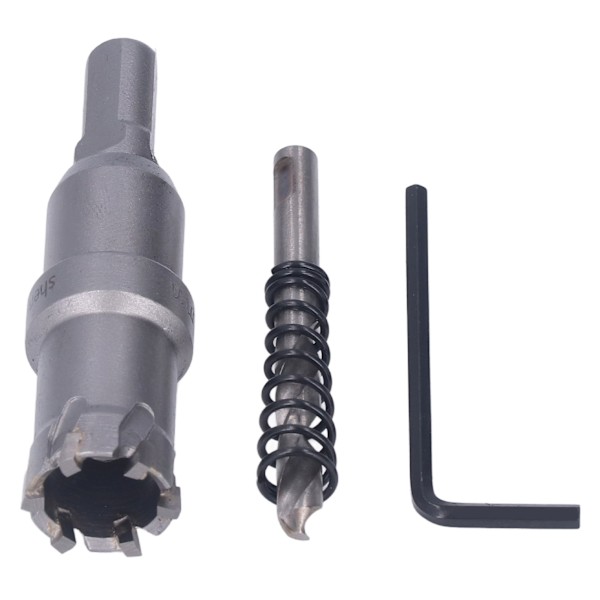 Tungsten Carbide Tænder Hulsav Cutter Industriel Grade Åbner Bor Bit TCT Tykt Metal 20mm