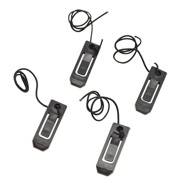4 st Sup Split Surfer Paddelbräda Finfäste Vattenseparator Vatten Skidbräda Fiskfena Fäste Spänne black