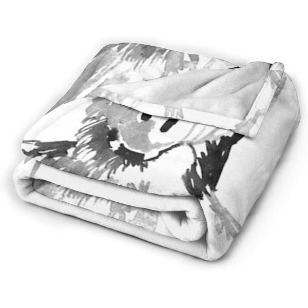 Alf Thumb Up Throw -peitto Pehmeä flanellifleecepeitto Yhteensopiva sohvan, sängyn, sohvan, tuolin kanssa Toimisto, matkustaminen, retkeily 50x40in 125x100cm