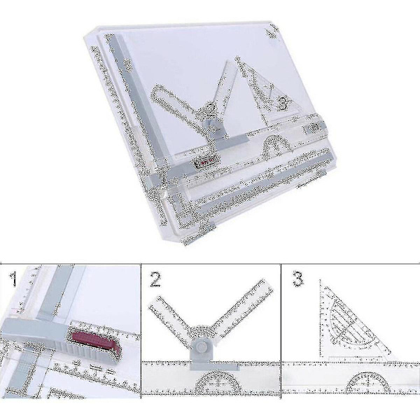 Ritbord A3 Ritbord med parallellrörelsevinkelmätsystem -HG