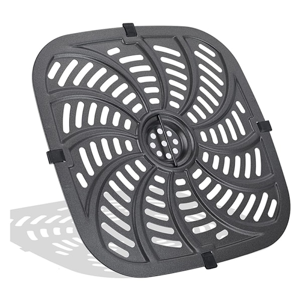 Ilmafriteerauskeittimen korvaava grillipannu, ilmafriteerauskeittimen lisätarvikkeet Chefman RJ38-SQSS-8T-D -malliin, 8QT tarttumaton irrotettava grillipannu